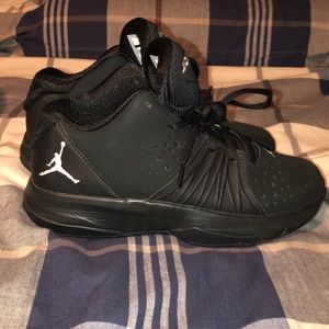 Black Jordan Shoes size 4.5Y
